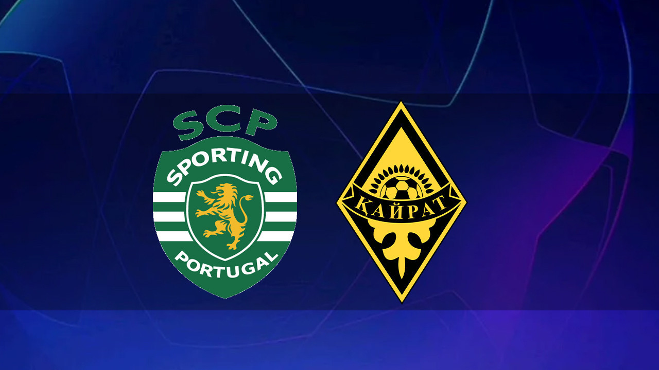 UEFA ŞAMPİYONLAR LİGİ: Sporting – Kairat Almaty maçı ne zaman? Saat kaçta? Hangi kanalda?